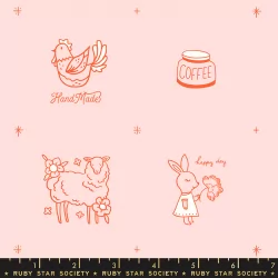 Ruby Star Society - Purl - Charms Pale Pink