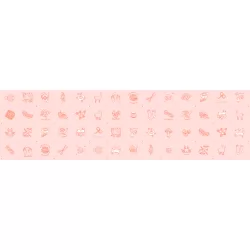 Ruby Star Society - Purl - Charms Pale Pink