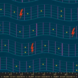 Ruby Star Society - Teddy And The Bears - Fretboard Dark Teal