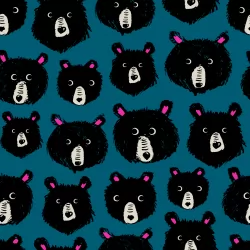 Ruby Star Society - Teddy And The Bears Canvas - Teddy And The Bears Thunder