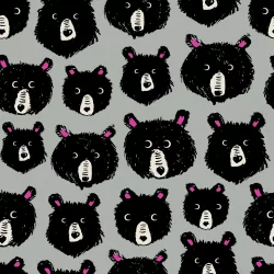 Ruby Star Society - Teddy And The Bears Canvas - Teddy And The Bears Steel