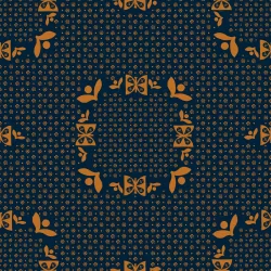 Ruby Star Society - Sugar Maple - Tablecloth Navy