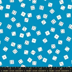 Ruby Star Society - Tarrytown - Farkle Dice Bright Blue