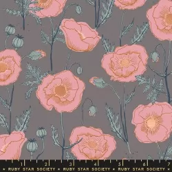 Ruby Star Society - Unruly Nature - Icelandic Poppies Cloud - 17" Bolt End