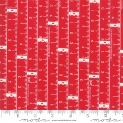 Little Snippets - Measure Once Red - 1 Cut FQ