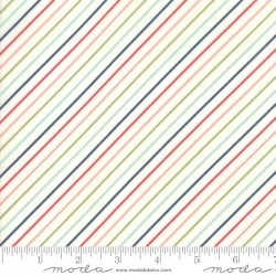 Early Bird - Stripe Cream - 1 Cut FQ
