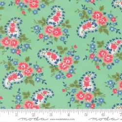A Cat Named Stitch - Sweet Paisley Green - PRE-ORDER DUE MAY