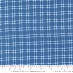 Blueprint - Plaid Sea Blue
