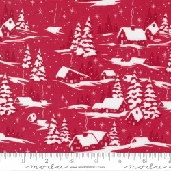 Merry Little Christmas - Snowed In Red