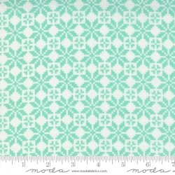 Merry Little Christmas - Christmas Sweater Cream Aqua