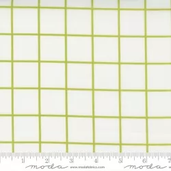 One Fine Day - Windowpane Ivory Green
