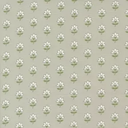 Shoreline - Coastal Floral Grey