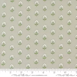 Shoreline - Coastal Floral Grey