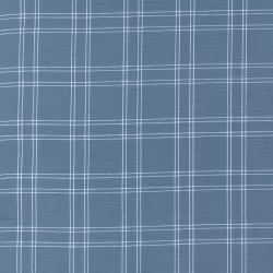 Shoreline - Plaid Medium Blue