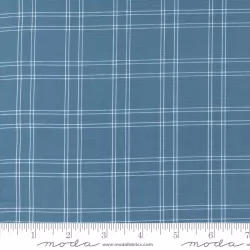 Shoreline - Plaid Medium Blue