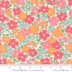 Summertime - Flower Patch Cream Pastel