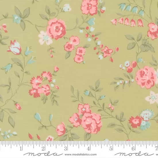 Abide - Main Floral Light Green - PRE-ORDER DUE APRIL Abide - Main Floral Light Green - PRE-ORDER DUE APRIL