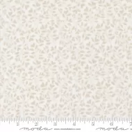 Abide - Hearts And Leaves Linen White Stone - PRE-ORDER DUE APRIL