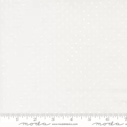 Abide - Dots Linen White White - PRE-ORDER DUE APRIL