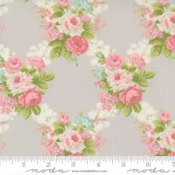 Cottage Linen Closet - Main Floral Pebble