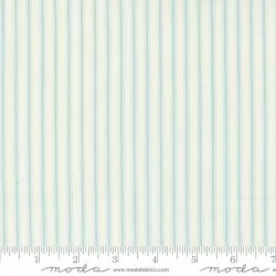 Cottage Linen Closet - Ticking Stripe Sea Glass