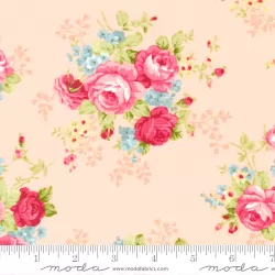 Ellie - Main Floral Coral