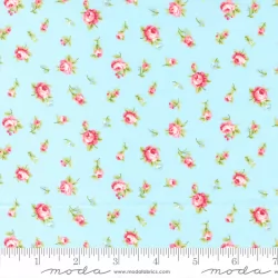 Ellie - Tossed Floral Blue