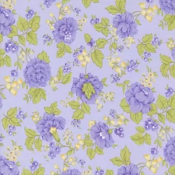 Georgia by Brenda Riddle - Main Floral Lavender