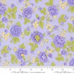 Georgia by Brenda Riddle - Main Floral Lavender