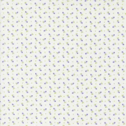 Georgia by Brenda Riddle - Tiny Floral Dot Off White