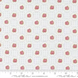 Sweet Liberty - Circle Floral Linen White