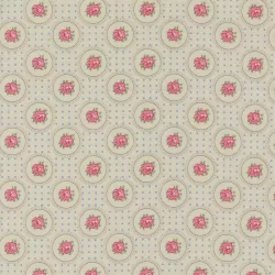 Sweet Liberty - Circle Floral Cobblestone