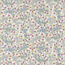 Sweet Liberty - Small Floral Linen White