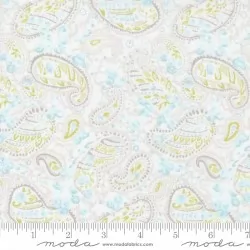 The Shores - Paisley Linen White