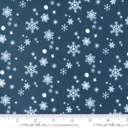Hello Holidays - Snowflakes Night Sky