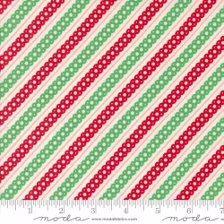 Kitty Christmas - Stripe Snow