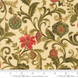 Merry Manor Metallic 2025 - Twinkling Vine Cream - PRE-ORDER DUE JUNE