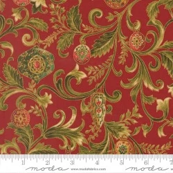 Merry Manor Metallic 2025 - Twinkling Vine Crimson - PRE-ORDER DUE JUNE
