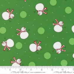 Snow Time - Tossed Snowman Evergreen - PRE-ORDER DUE JUNE