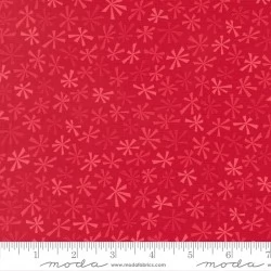 Snow Time - Tinsel Poinsettia Red - PRE-ORDER DUE JUNE