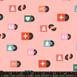 Ruby Star Society - Flurry - Christmas Tunes Peach Fizz