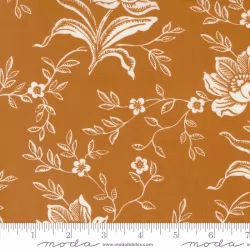 Denim and Daisies - Woodcut Bloom Nutmeg