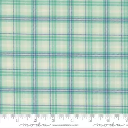 Cannon Beach - Plaid Aqua - PRE-ORDER DUE MARCH