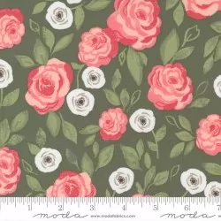 Love Note - Roses In Bloom Olive