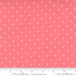 Love Note - Lovey Dot Tea Rose - 1 Cut FQ