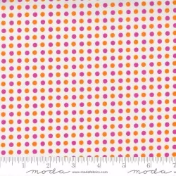 Petal Power - Rainbow Dots Popping Pink