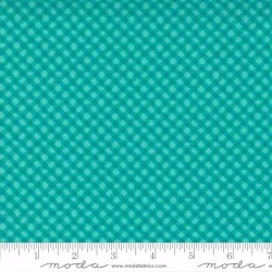 Petal Power - Bias Plaid Awesome Aqua