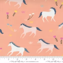 Meander - Horses Peach 