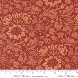 Morris Muse - Flowering Scroll Russet - PRE-ORDER DUE APRIL Morris Muse - Flowering Scroll Russet - PRE-ORDER DUE APRIL