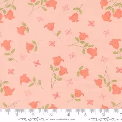 Sunbonnet - Embroidered Blooms Pink